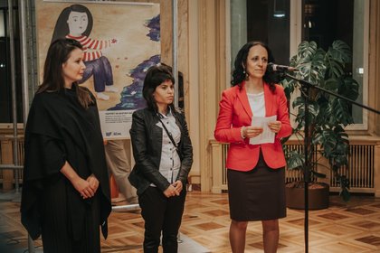 Върховният комисар на ООН по правата на човека и постоянният представител на България в Женева откриха българска изложба посветена на международния ден на хората с увреждания